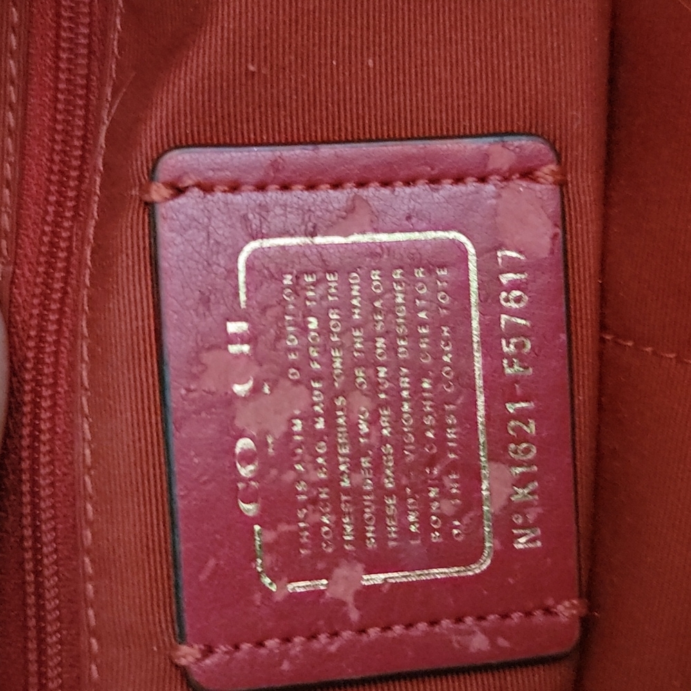 Med coach bonnie cashin zip purse - Picture 2 of 2